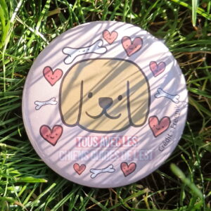 🎨 Badge 2025 | Cœur 🐶✨